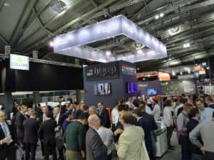 Representatives from across industry meeting at the BigRep stand at Formnext 2017