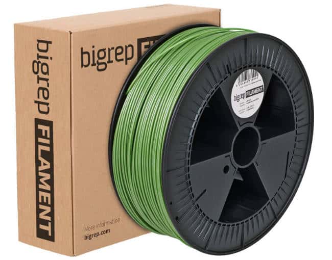 BigRepFilament PETG résistant mécaniquement et thermiquement