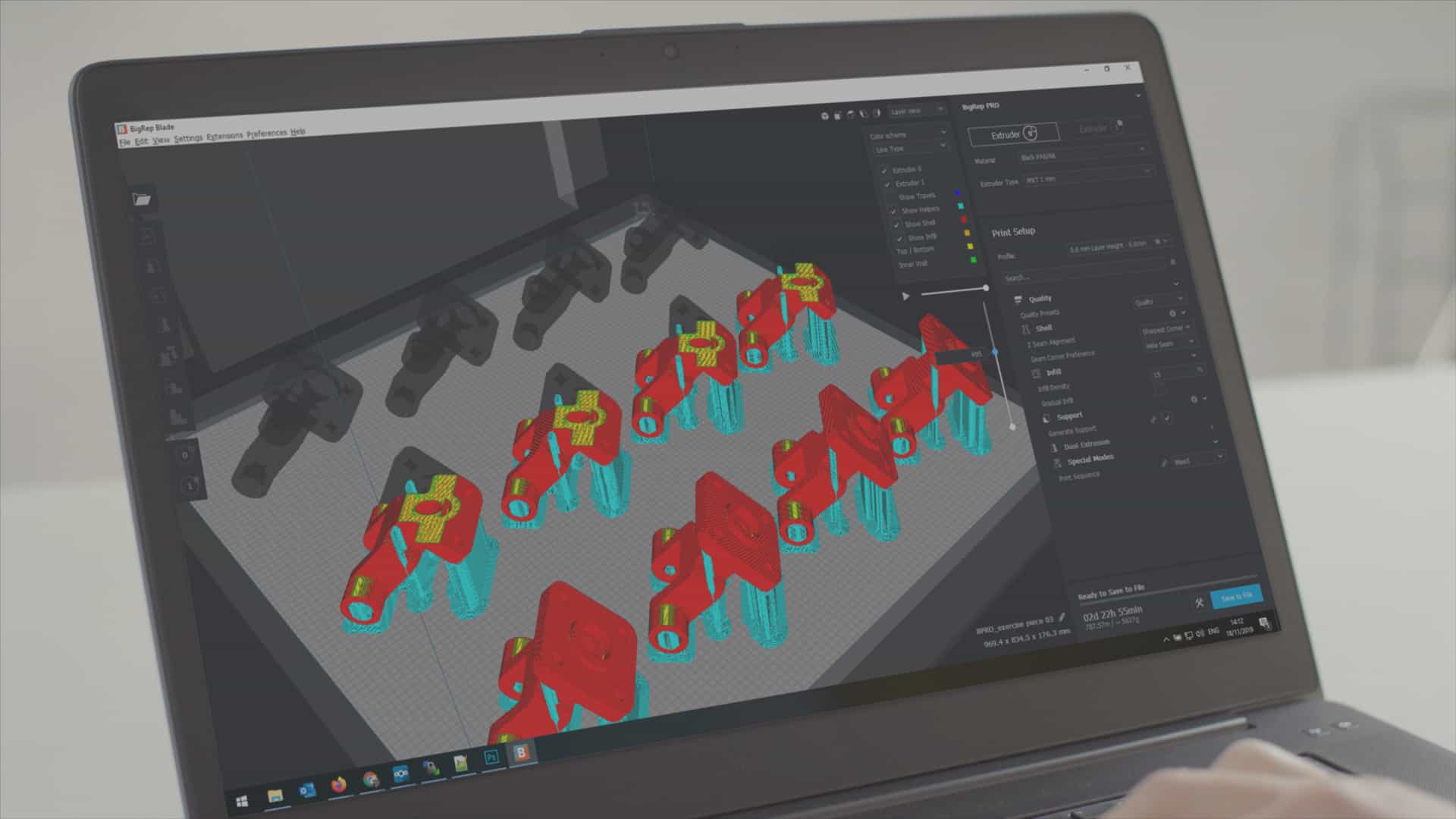 Slicer Software User Interface