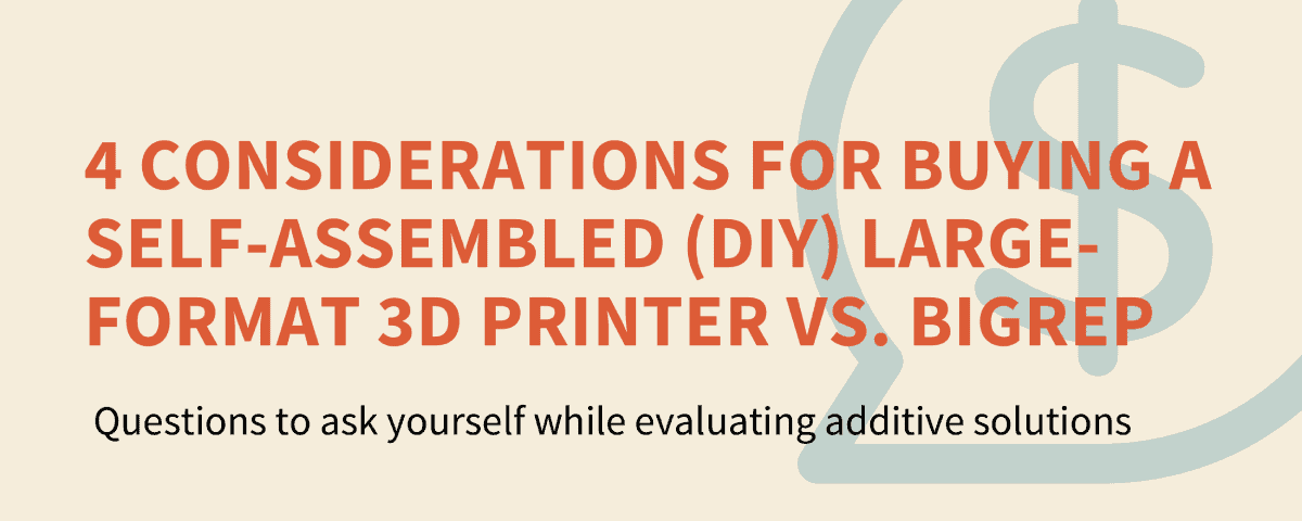 Industrial 3D Printer vs Self-Assembled / DIY