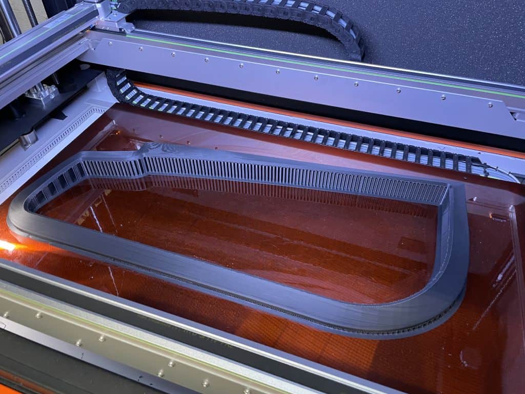 Car Door Panel in Large 3D Printer