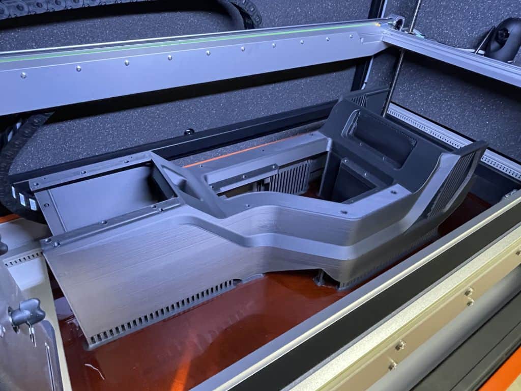 Car Center Console in Large 3D Printer