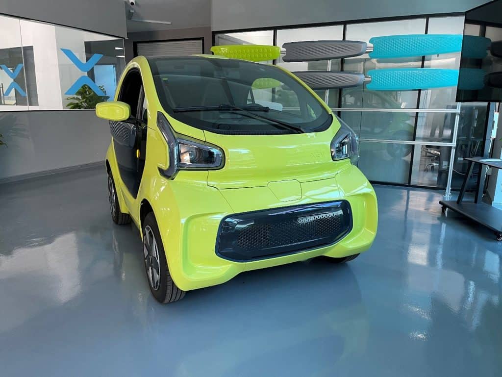 X-EV Electric Car Customization with Large 3D Printer