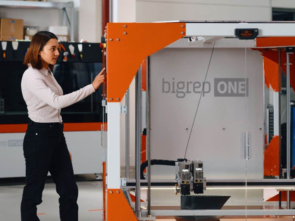 BigRep ONE 3D-printer i stort format