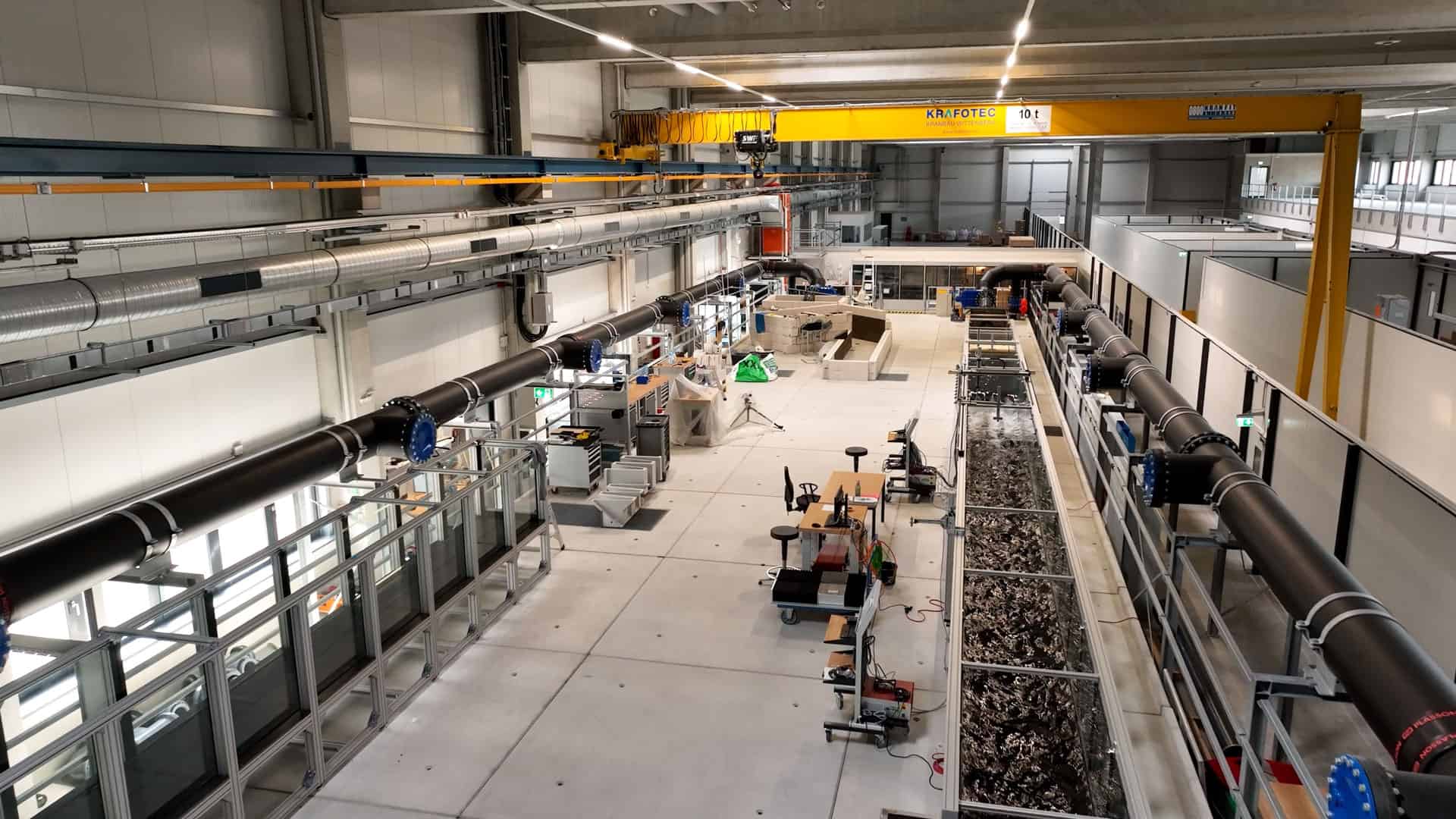 Hydraulics Lab at Helmut Schmidt University