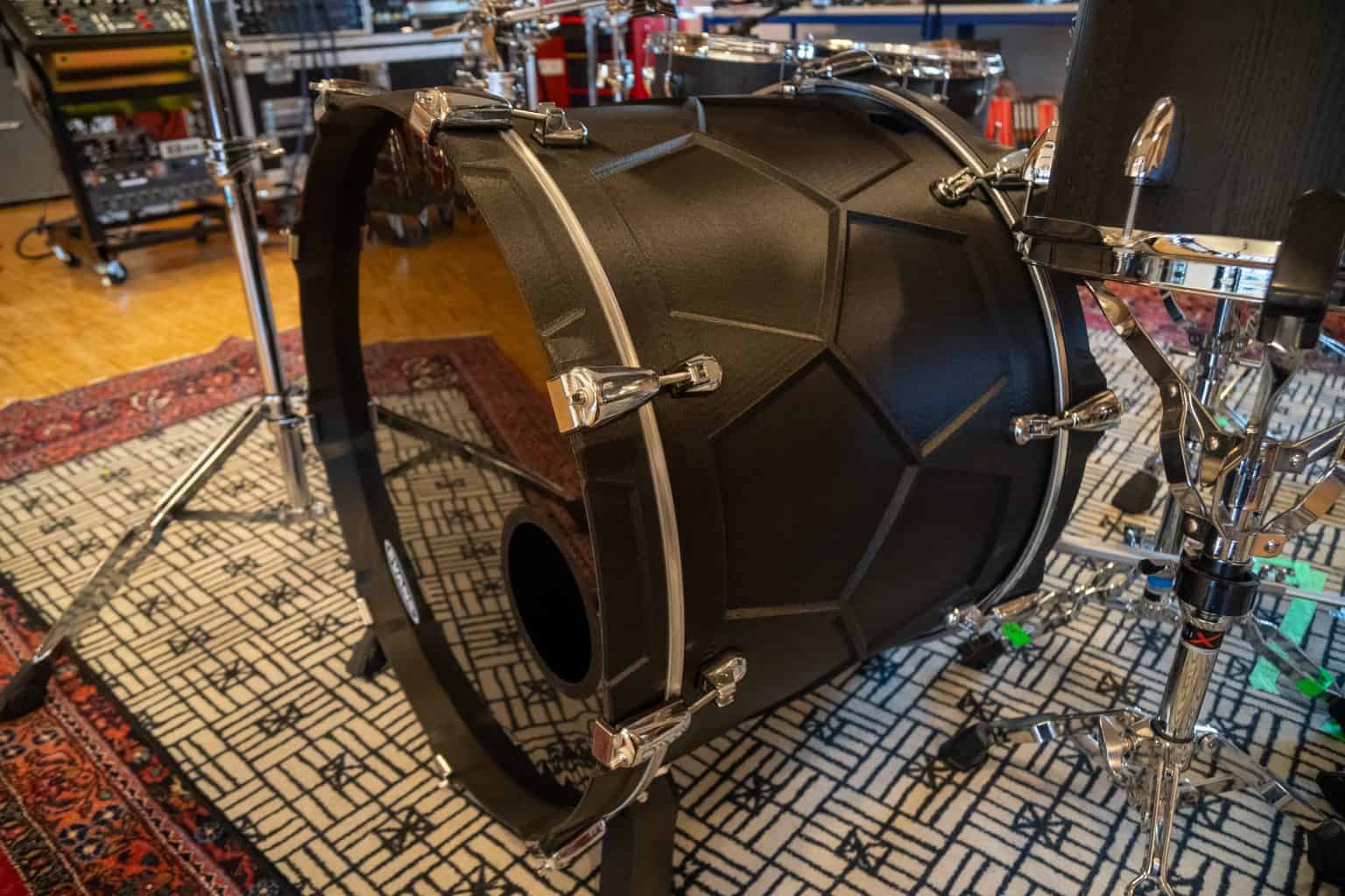BigRep 3D printed drum
