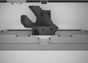 Heated vacuum print bed