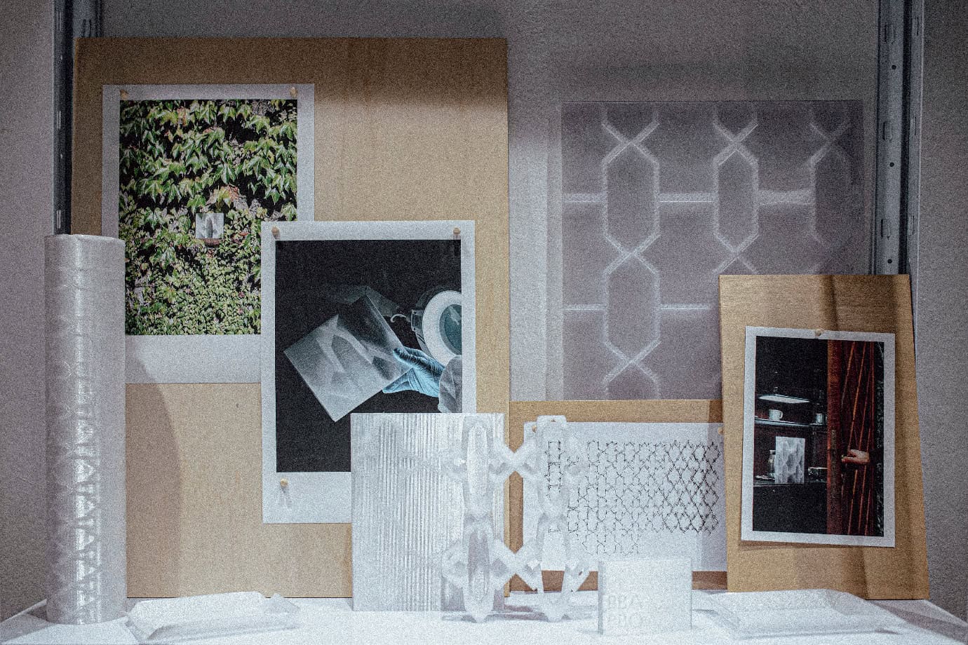 3D-gedruckte Teile mit dekorativer Füllung für eine architektonische Installation : infill Heritage