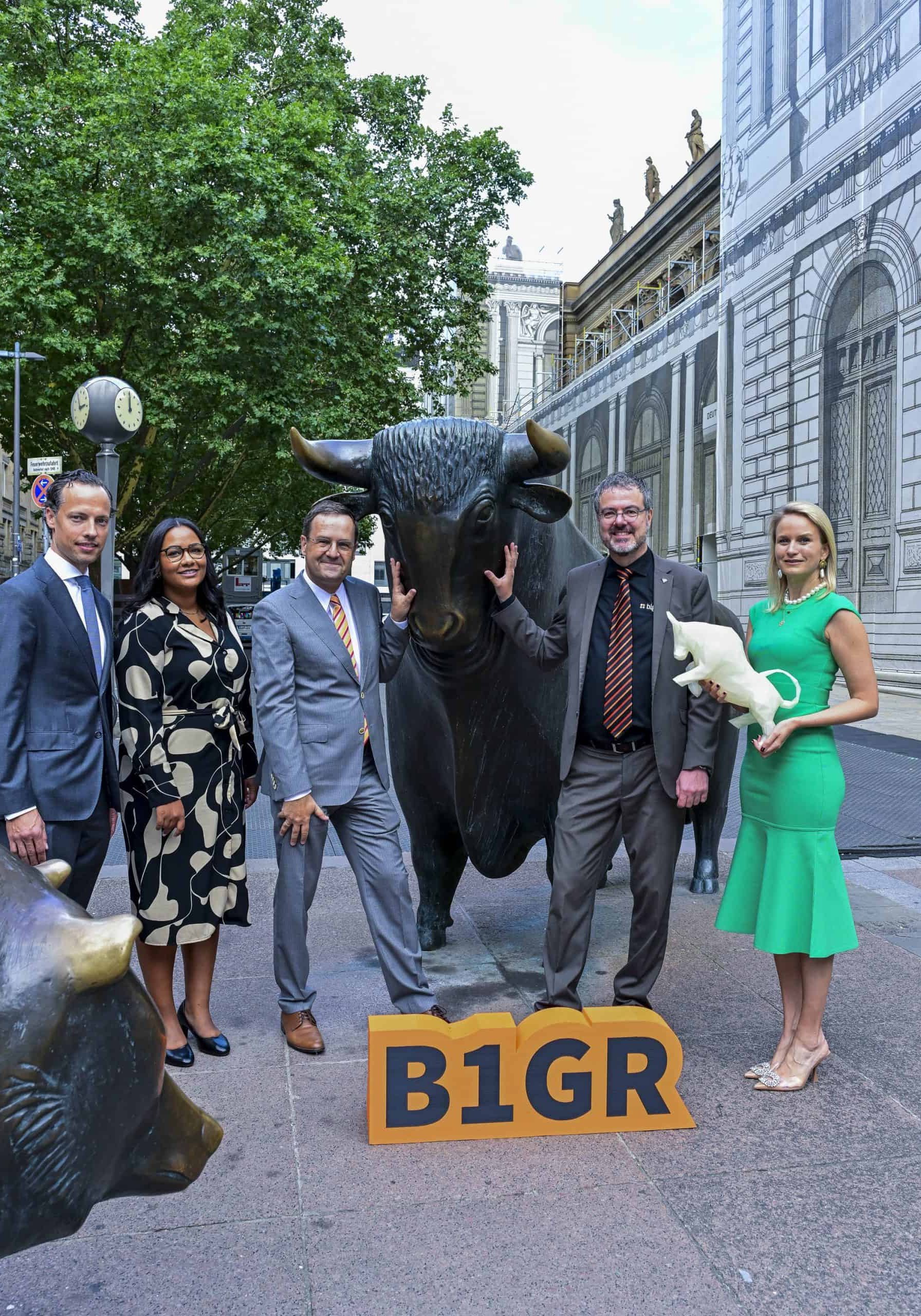 BigRep at the Bull and the Bear Frankfurt Stock Exchange