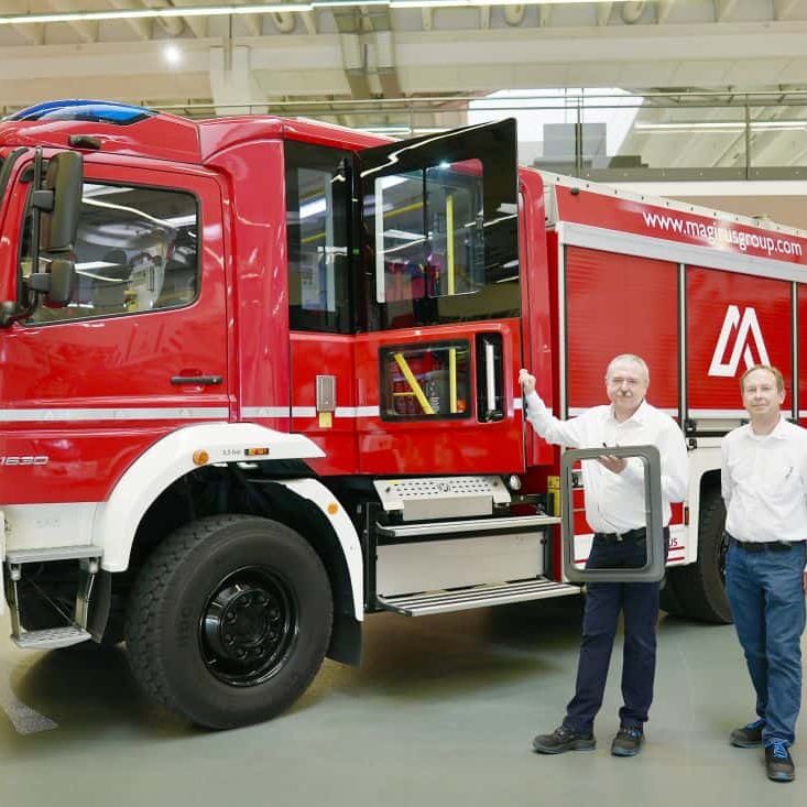 3D Printing Fire Engine Manufacturing